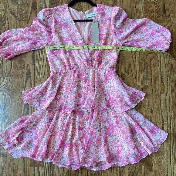 Nwt Do + Be Pink Floral Dress Small - Picture 14 of 15